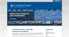 Desktop Screenshot of custodiancapital.com